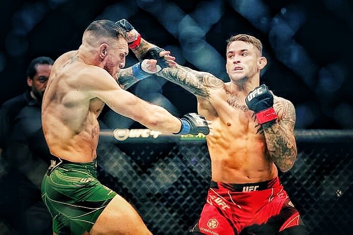 Конор Макгрегор против Дастина Порье на UFC 264