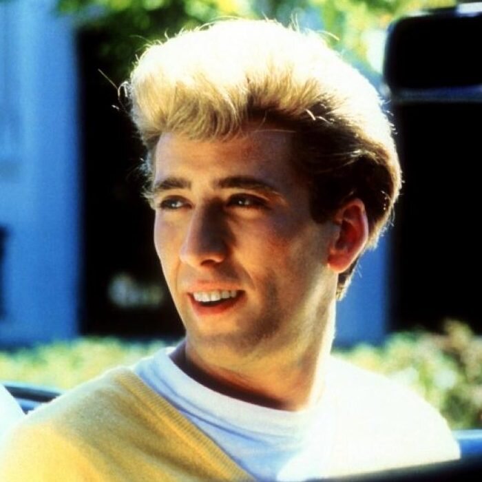 Николас Кейдж в фильме Ф. Ф. Копполы "Пегги Сью вышла замуж"