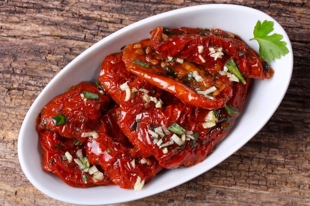 Безумно вкусные вяленые помидоры