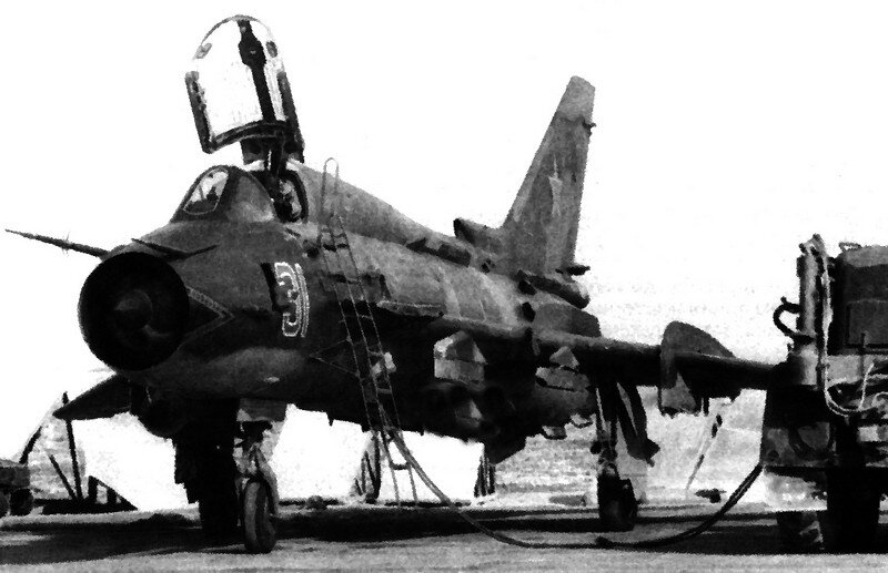 Су-17М3 на стоянке. Фото из свободных источников.