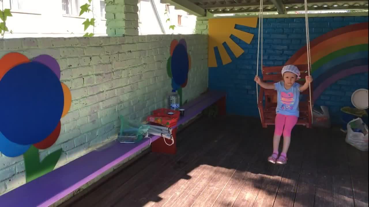 Оформление участка детского сада из фанеры