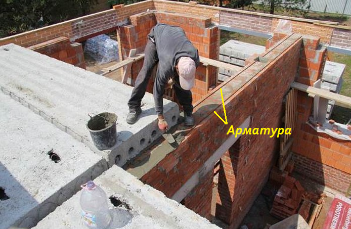 Многие мастера, чтобы выровнять плиты, кладут их на арматуру, но здесь кроется большая ошибка! Объясняю подробно1