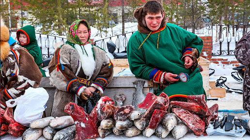 Строганина - визитная карточка Ямала. Сырая рыба. Мясо. Оленина | Интересные факты