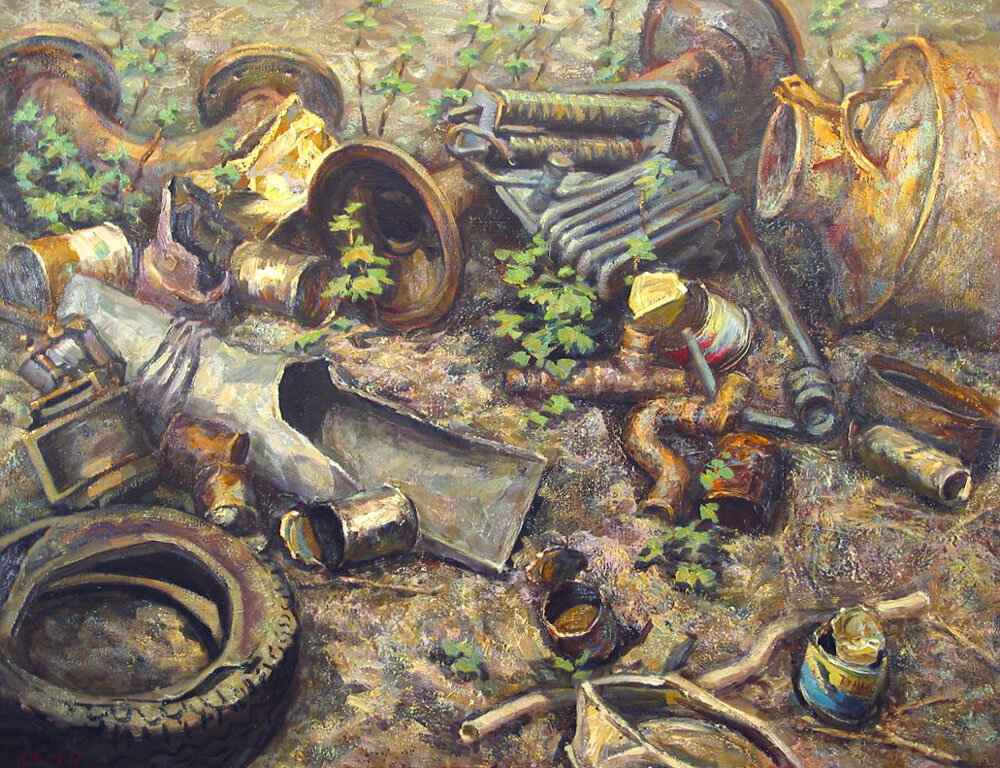 Автор: Александр Попов. Размер: 130×105 см. Год создания: 1984. Страна: СССР.