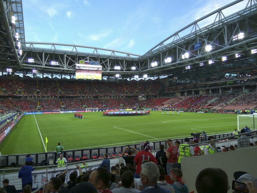  
Вчера побывал на матче Кубка Конфедераций Камерун - Чили. Ниже расскажу, что этому предшествовало.
