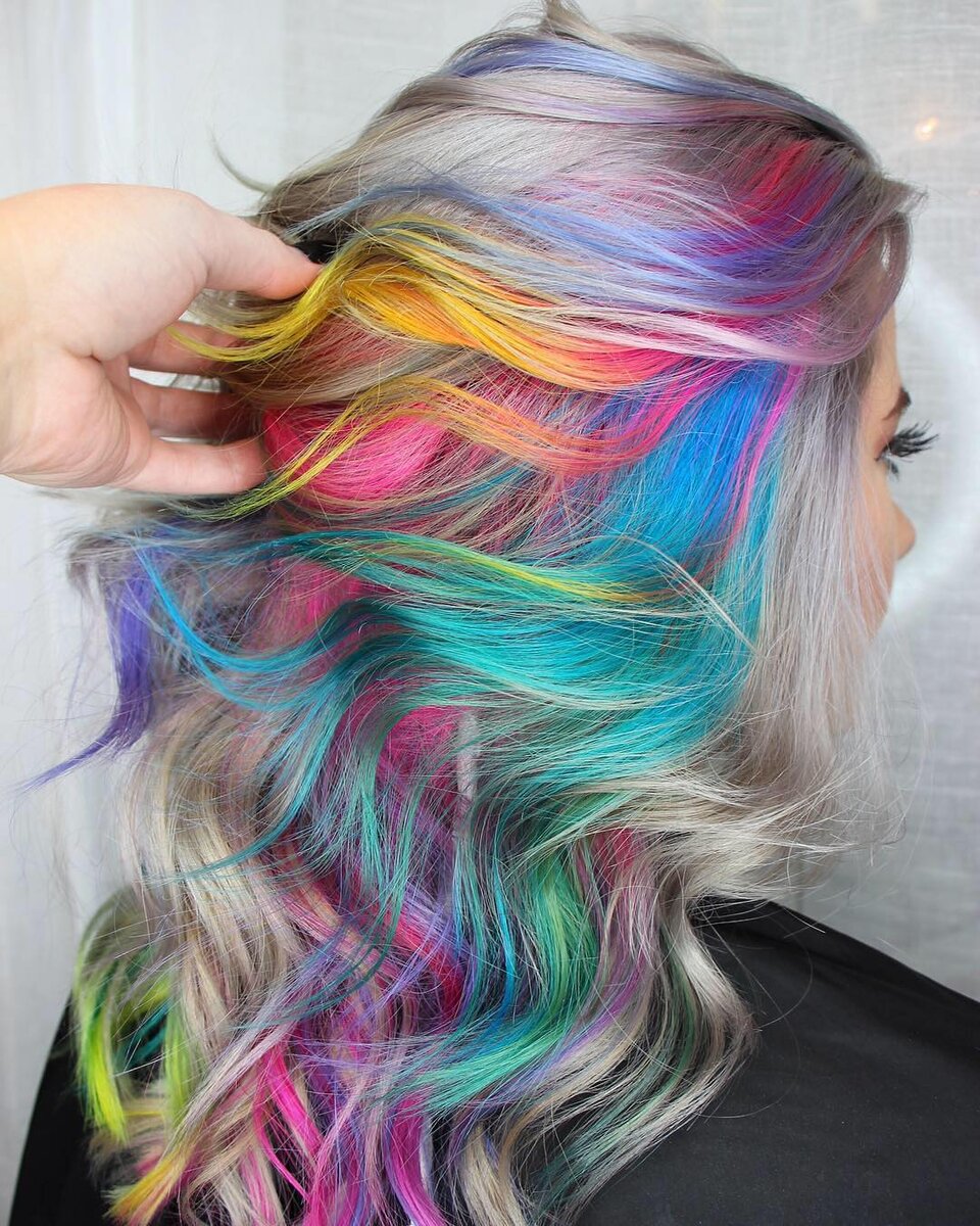 Гели для цветного окрашивания волос