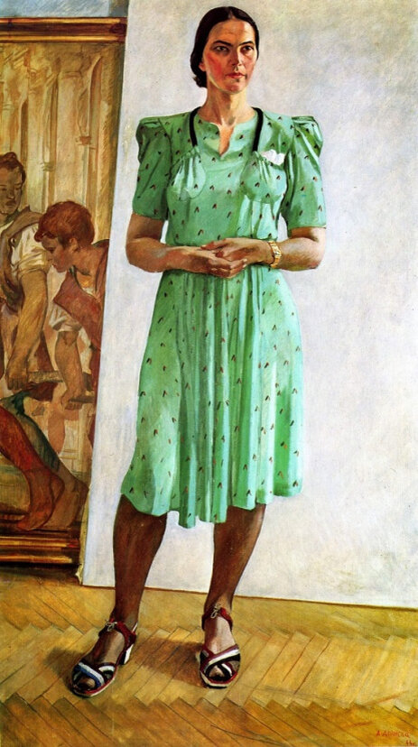 Дейнека, Женский портрет