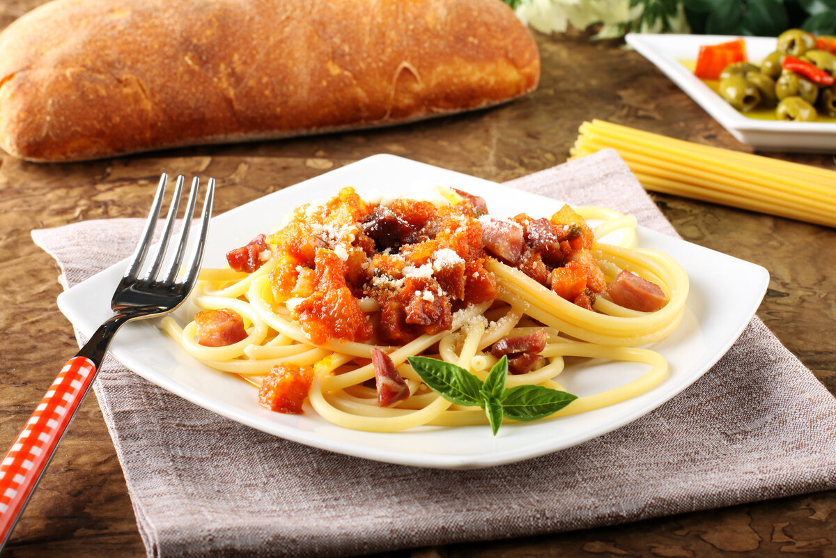 Спагетти с фаршем рецепт – Европейская кухня: Паста и пицца. «Еда»