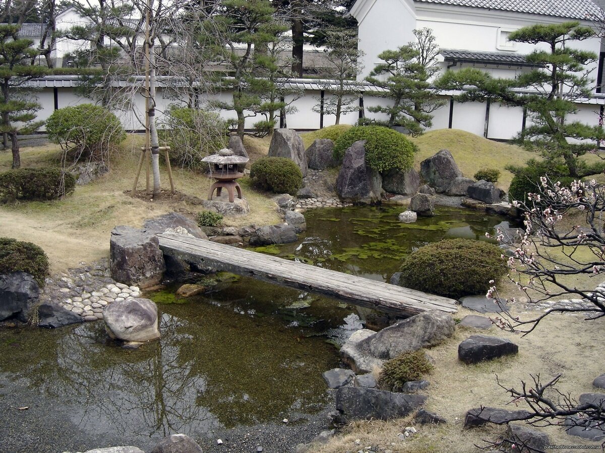 Японский сад камней: уличный и настольный своими руками (15 фото)