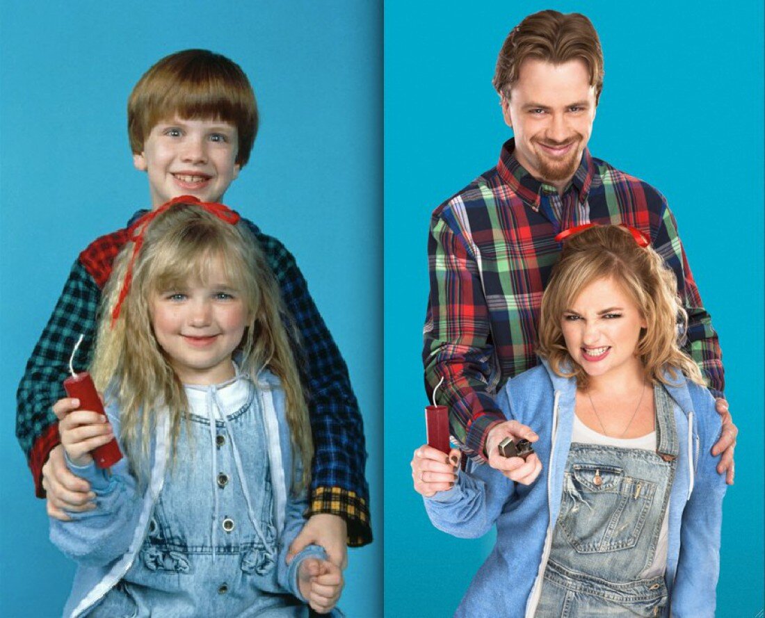 Повзрослевшие актеры из кинофильма "Трудный ребенок". Вспомнился этот фильм, когда писала статью :)