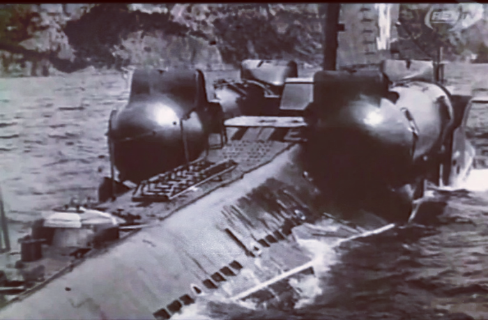 С-80. По такому же типу изначально хотели разместить баллистические ракеты.