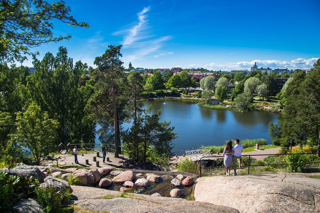 Kotka, Sapokka Water Garden