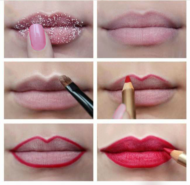Как правильно наносить помаду