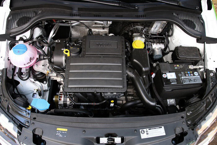 Атмосферный двигатель MPI рабочим объемом 1.6 литра.