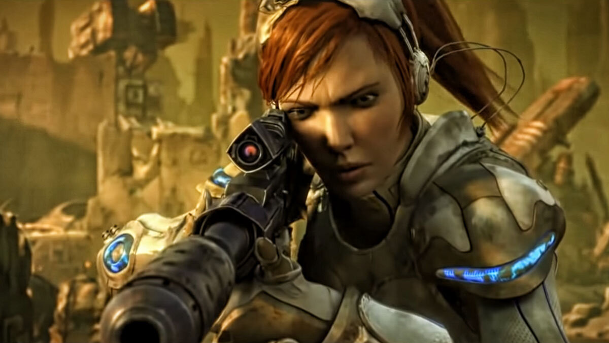 Скриншот из игры StarCraft II: Wings of Liberty