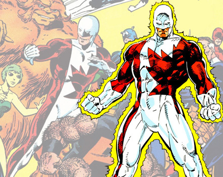 С помощью электромагнитного костюма умеет летать, покрывать себя защитным полем и выпускать энергетические разряды.