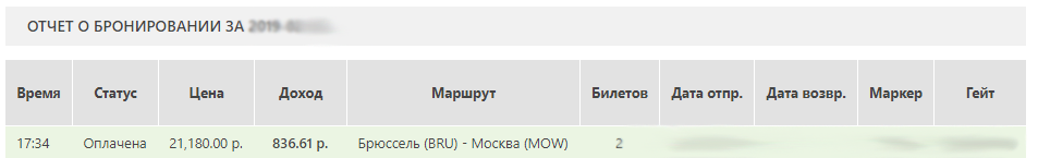 Скрин с моего личного кабинета. Одна из броней для примера.