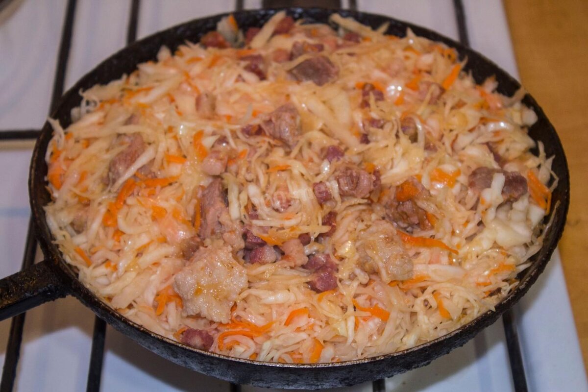 Солянка с квашеной капустой