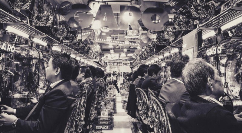 Салон с автоматами-пачинко Garo