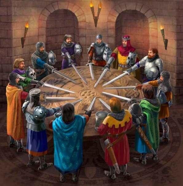 Почему рыцари короля Артура сидели за круглым столом? | Мифология: Время  Легенд | Дзен