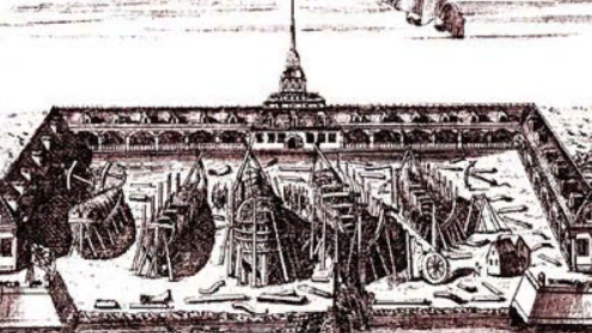 Вид со стороны Невы. Фото http://literpedia.ru/v/200137