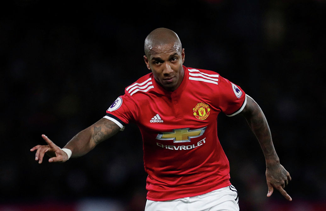 Ashley young Manchester United.