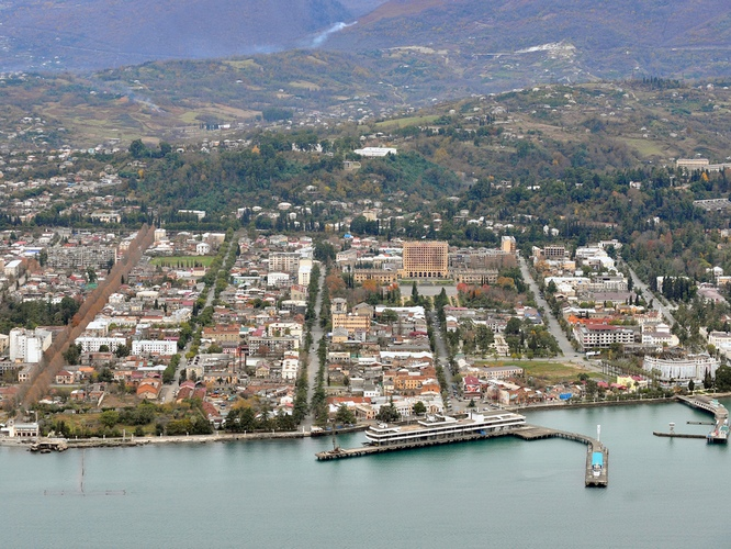 Родной город Виктора Санеева