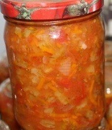 Заготовка с капустой.