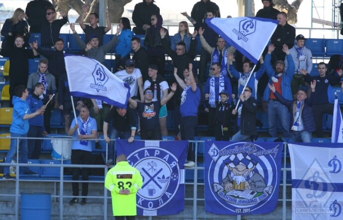 У питерского "Динамо" есть свои преданные болельщики
