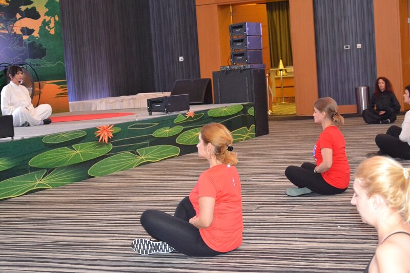 Тренинг для женщин в отеле Редисон. Инструктор Инесса Новикова