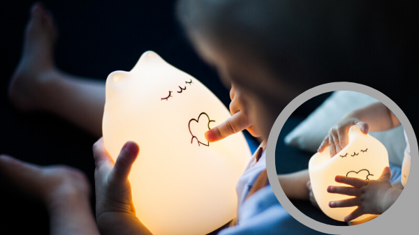 Мягкий ночной светильник для детей