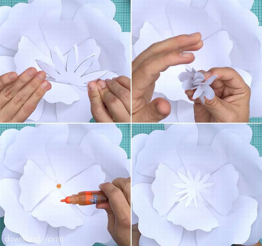 Поделки из бумаги цветы