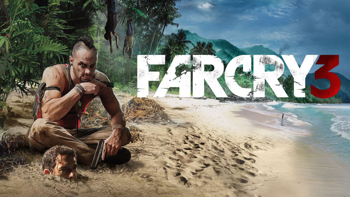 Постер игры Far Cry 3 *доделан лично мной в фотошопе