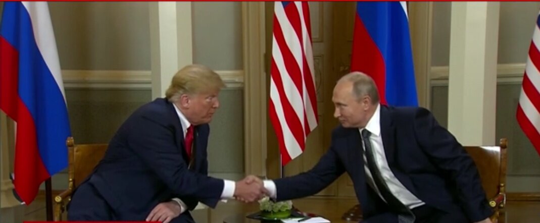 Д.Трамп и В.В.Путин, 2018г.