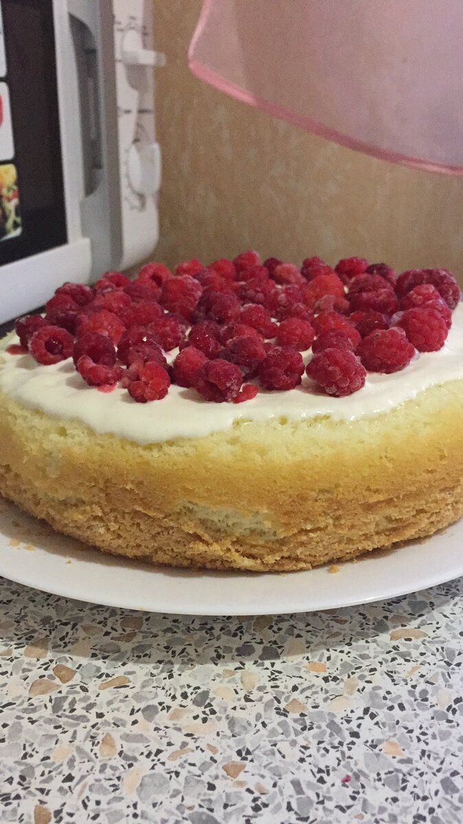 Скромный торт на какой-то праздник 