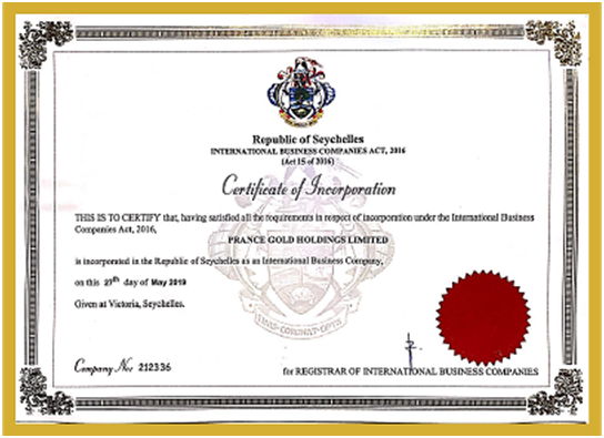 регистрация на Сейшелах