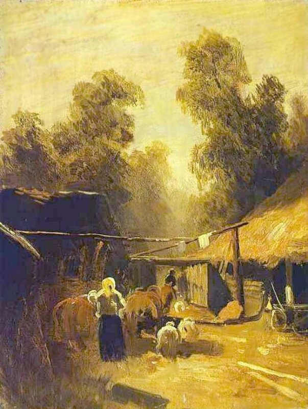 Деревенское утро. 1869