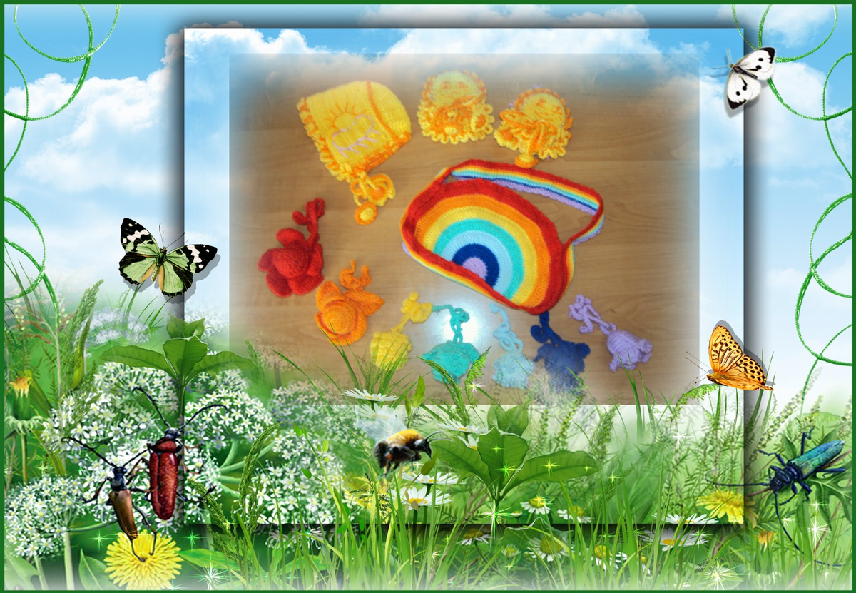 Развивающий набор "Слепой дождик"