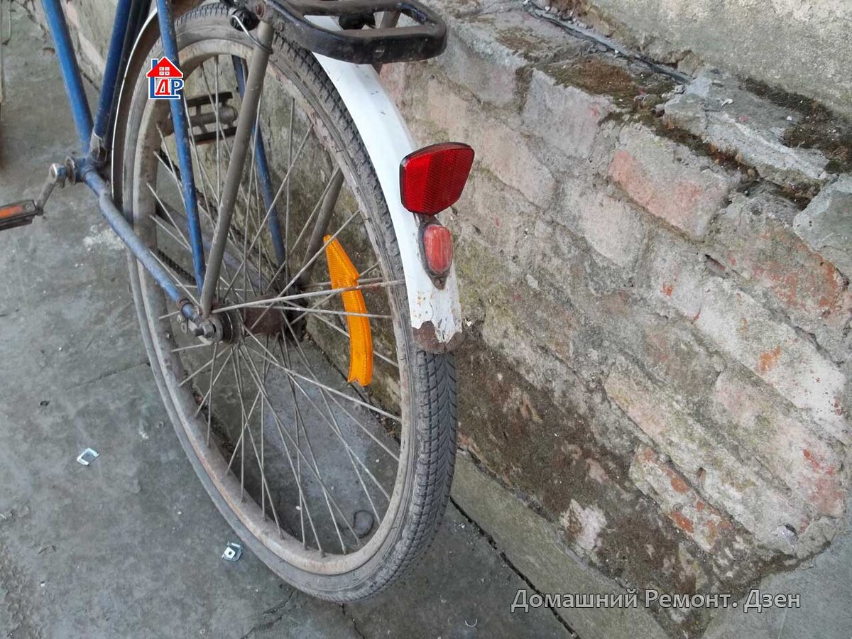 Катафоты на велосипеде