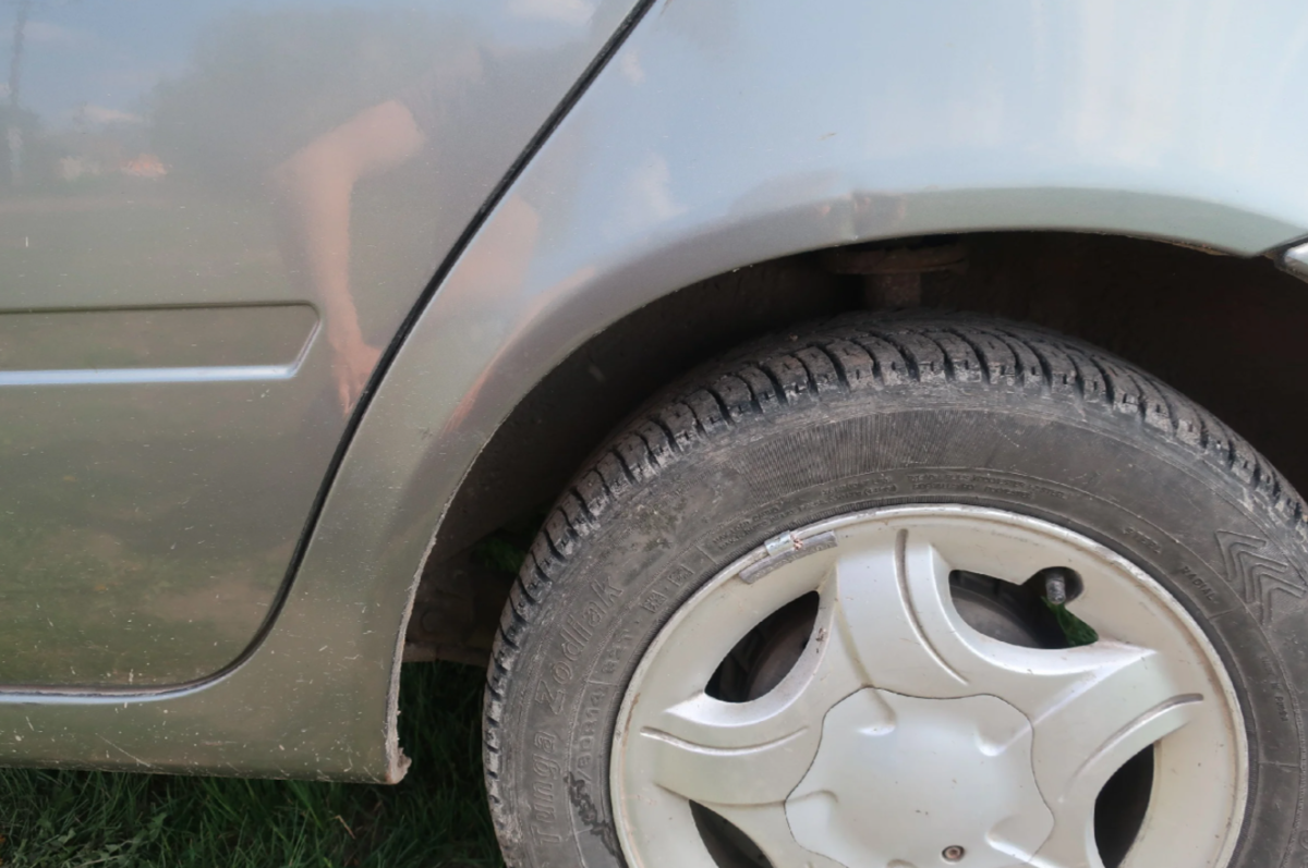 задние арки моей Калины