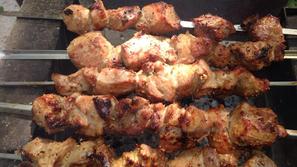 на пикнике только с шашлыком