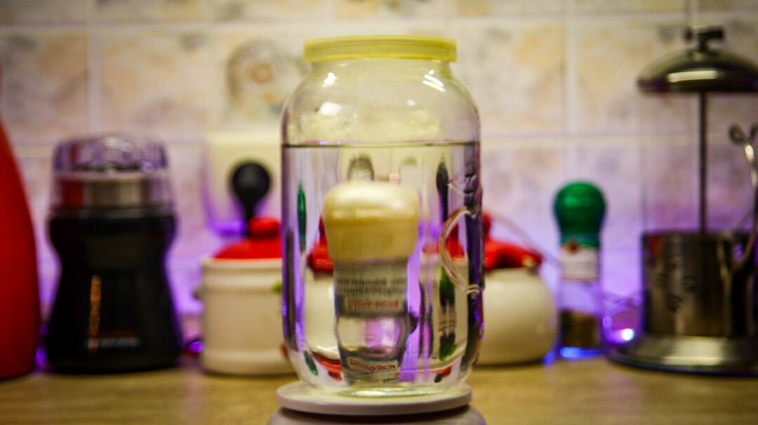 снятая с осадка брага