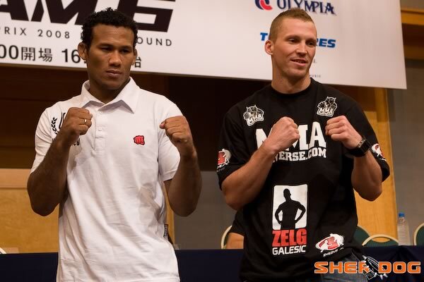 Роналдо Соуза vs Зельг Галесич. Источник: sherdog.com