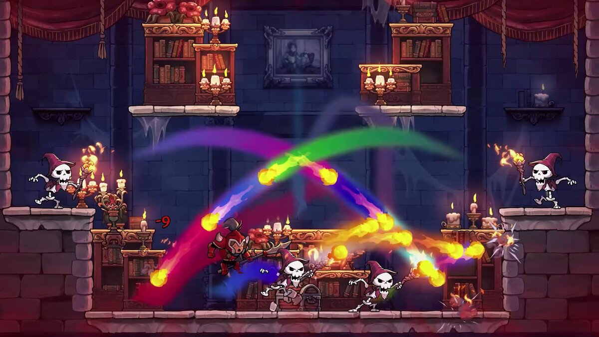 Rogue Legacy - уникальнейший инди-платформер, поражающий своей оригинальностью. Его уровни генерируются случайным образом, что добавляет интереса прохождению. Характерная черта игры в том, что у любого персонажа всего одна жизнь. Если он не смог справится с задачей и погиб, то освободившееся место протагониста занимает его преемник. Стоит учитывать, что каждый персонаж имеет свой класс и определенный набор умений. Главной целью игры служит работа над разгадкой тайны мистического замка. В ходе этого необходимо уничтожать всех врагов и боссов.