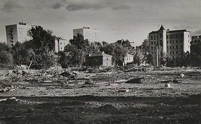 Снос домов к Олимпиаде, 1976 — 1978 годы