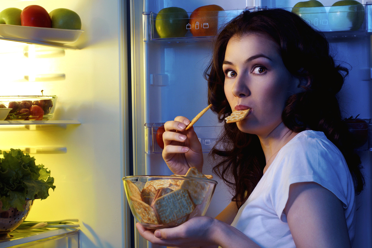Ночь.Холодильник.Еда.