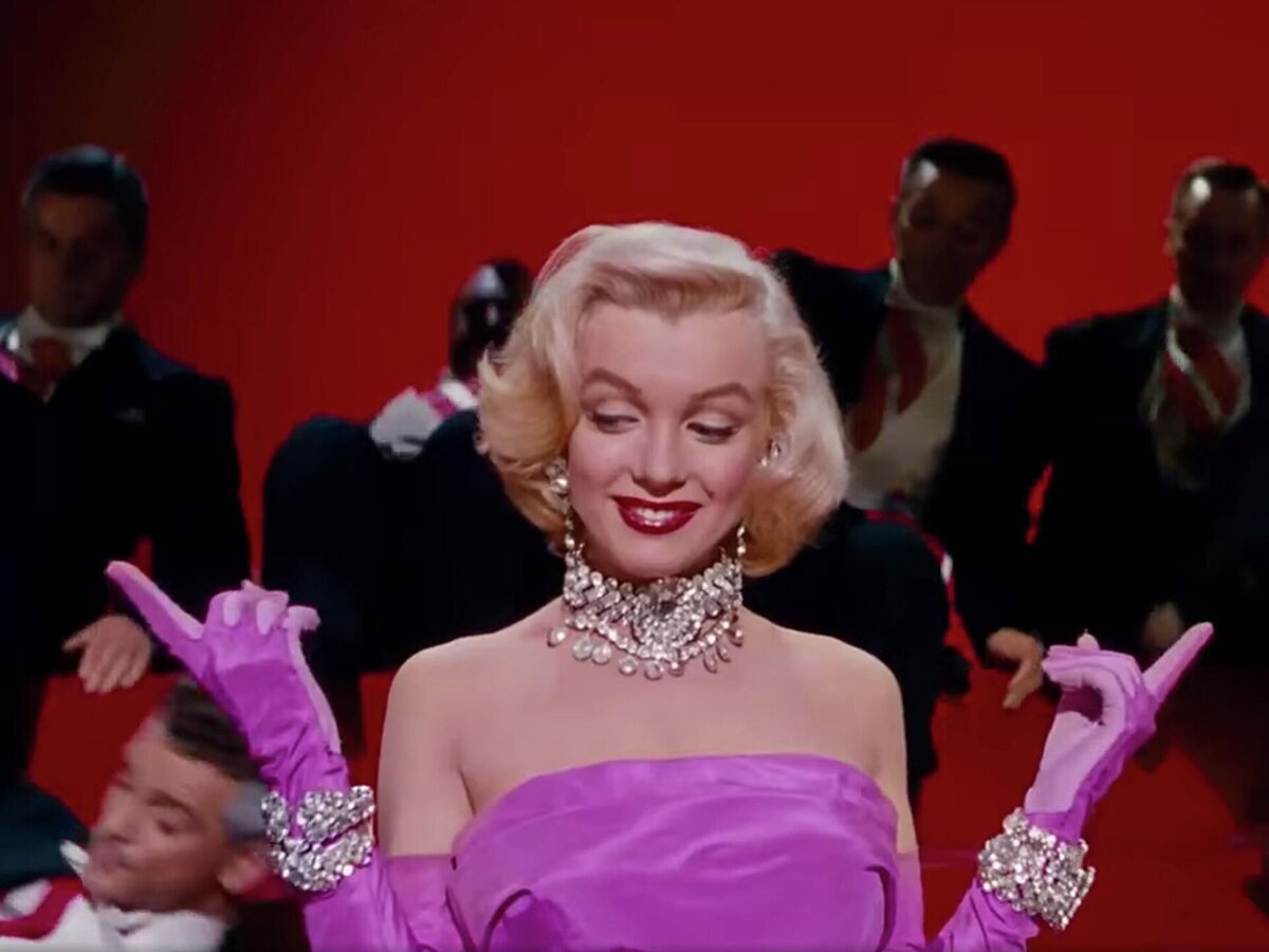 Кадры из фильма "Джентельмены предпочитают блондинок"