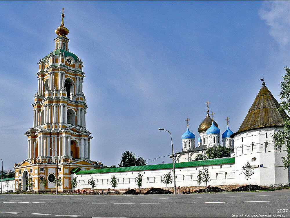 Новоспасский монастырь в москве фото