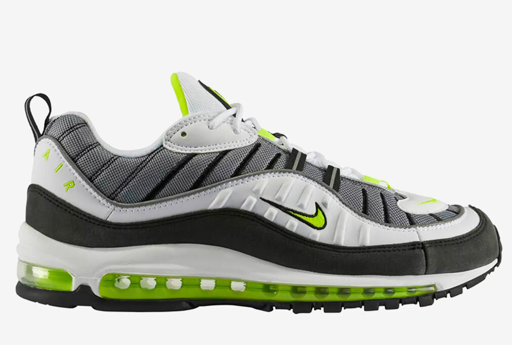 Air max 98 store lime green