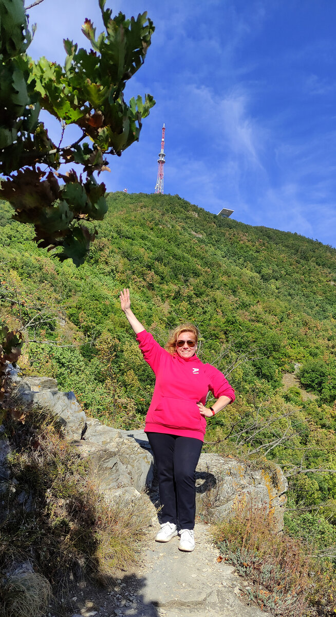 Тропа от портрета Ленина (сентябрь 2022 года)